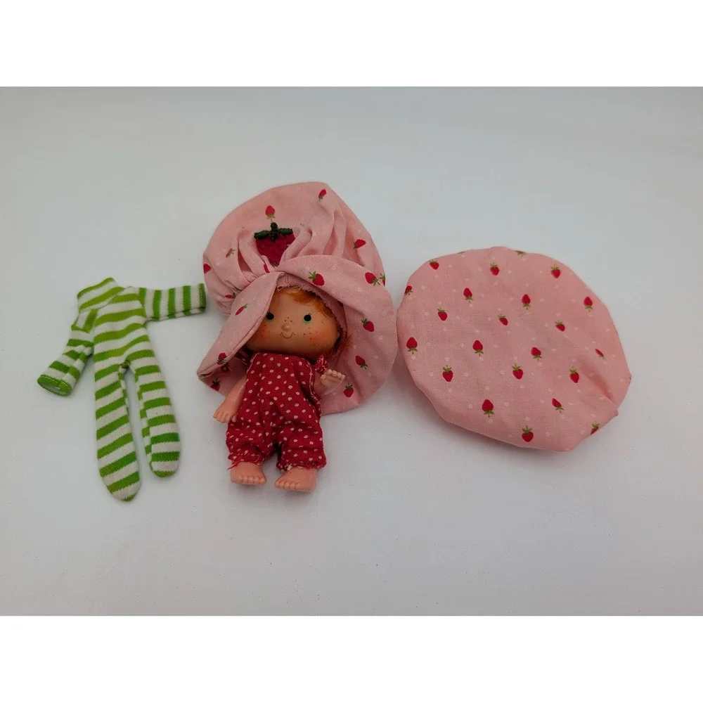 Kenner Strawberry Shortcake Doll Aople Dumplin Hat Vintage Toy